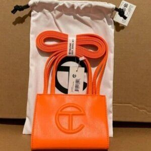 🆕Telfar Small Size Shopping Bag-Orange
